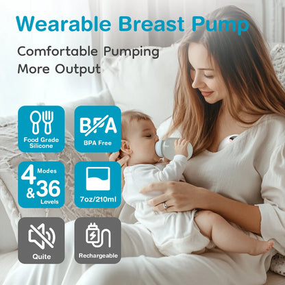 Nuzzlehug's Wearable Breast Pump